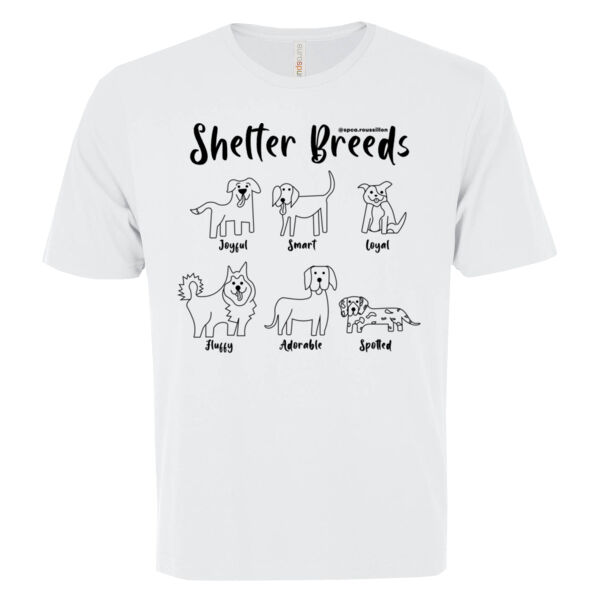 Shelter Breeds - Unisex Tee  Thumbnail