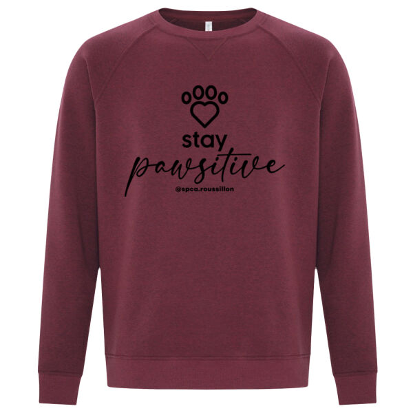 Stay Pawsitive - Unisex Sweatshirt Thumbnail